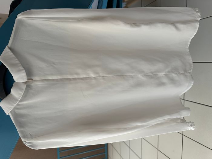 Blouse/Chemisier blanc avec détails de broderie taille 36 Molly Bracken - photo numéro 8