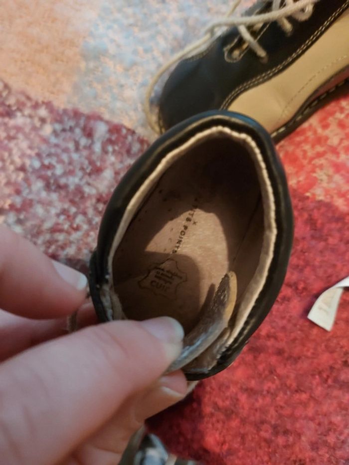 Chaussures bébé 21 cuir - photo numéro 4