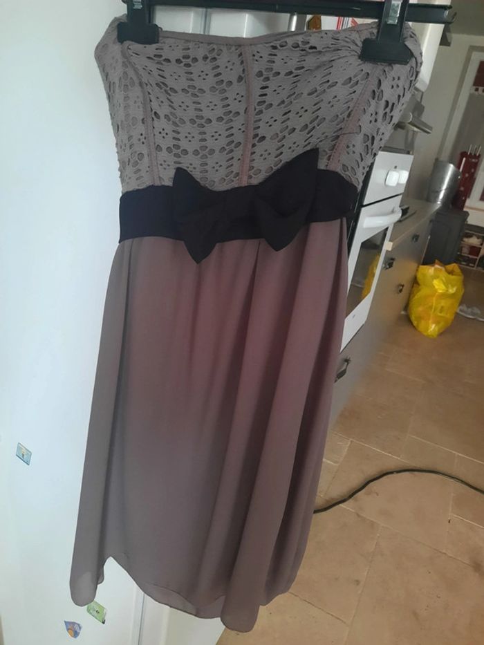 Robe noeud noir