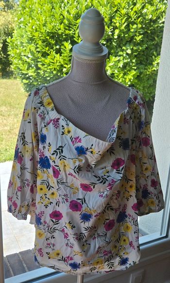 Blouse fleuries New look taille 46
