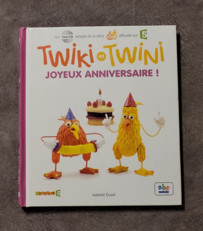Twiki et Twini - Joyeux anniversaire ! (Col. KIWI) Isabelle Duval