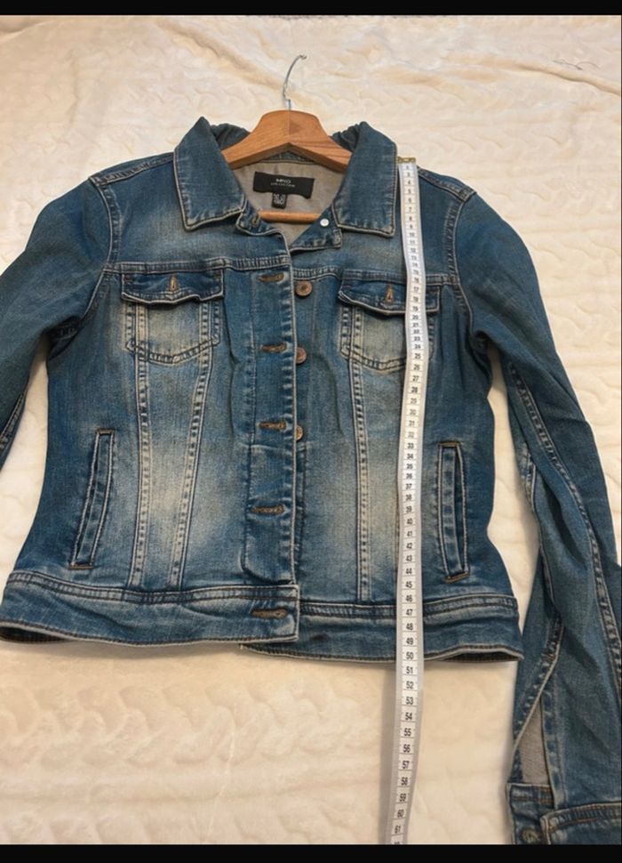 Veste en jean - marque Mango - taille XS - photo numéro 8