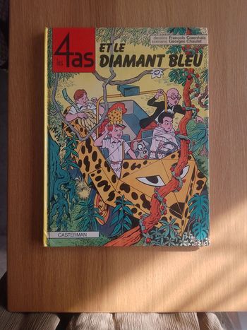 BD livre enfant - Les 4 As et le diamant bleu