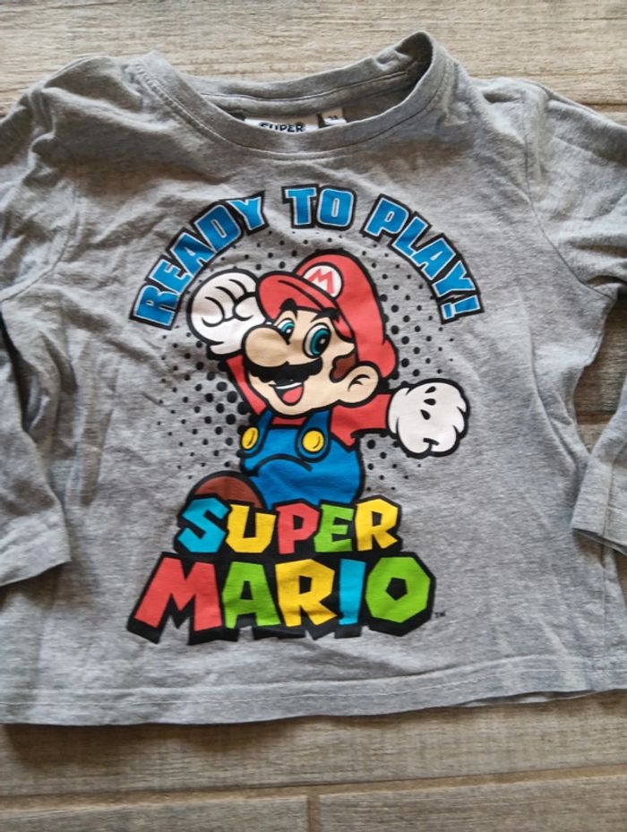 Tee-shirt super mario - photo numéro 2