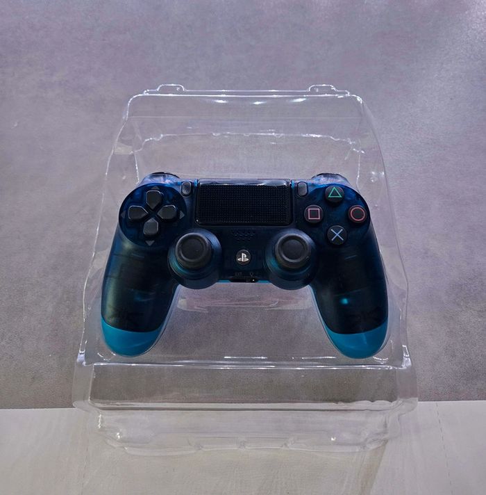 Manette PS4 édition Bleu crystal