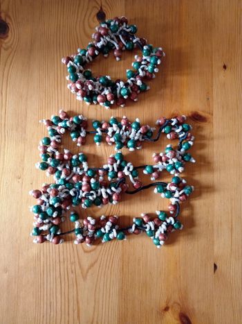 Lot de 3 chouchous à perles