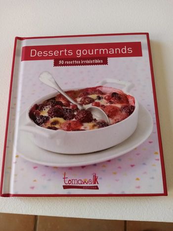 Livre Desserts gourmands