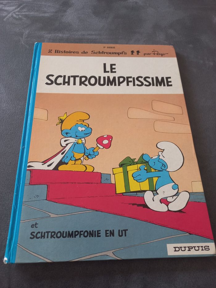 Bd le schtroumpfissime 2 histoires de schtroumpfs