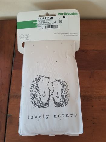 Tapis à langer de voyage Vertbaudet
