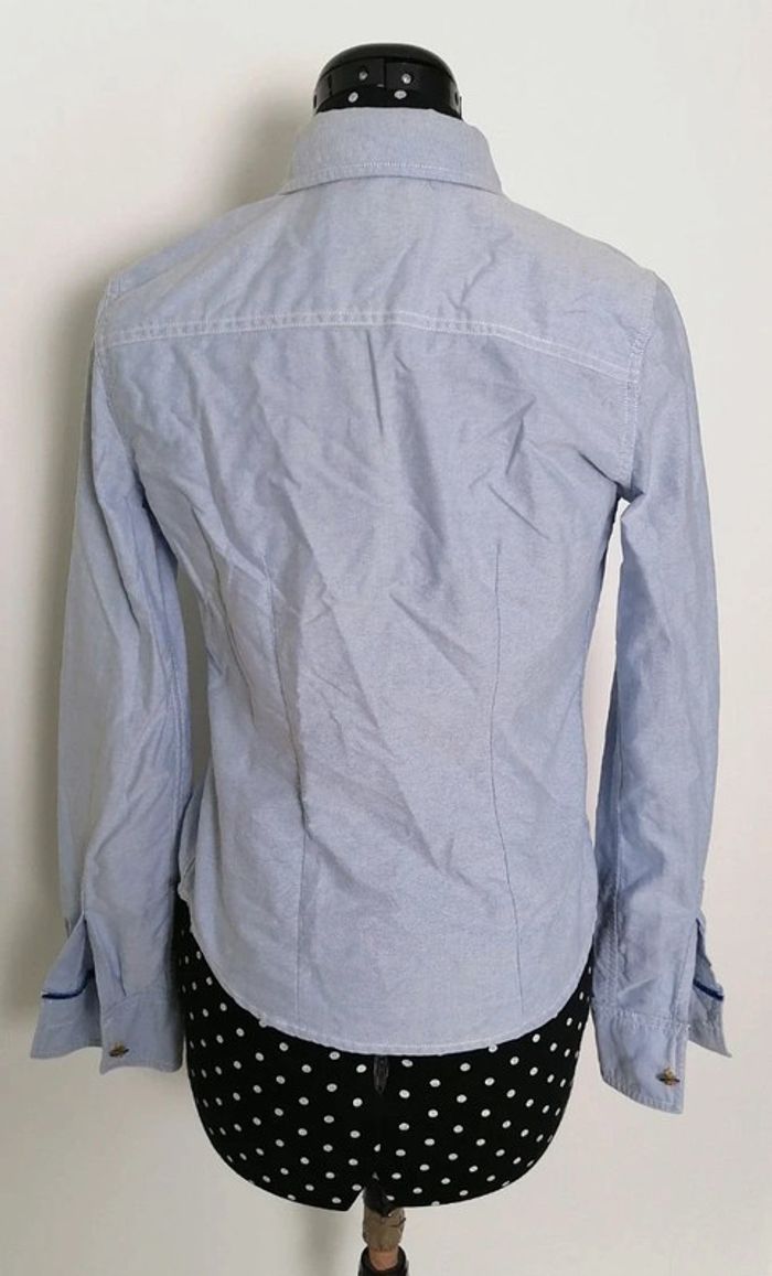 Chemise en jean bleu clair Taille S Ralph Lauren - photo numéro 5