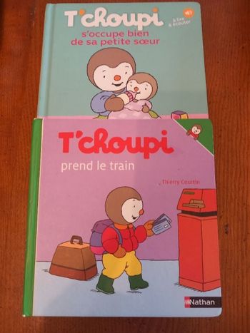 2 livres tchoupi