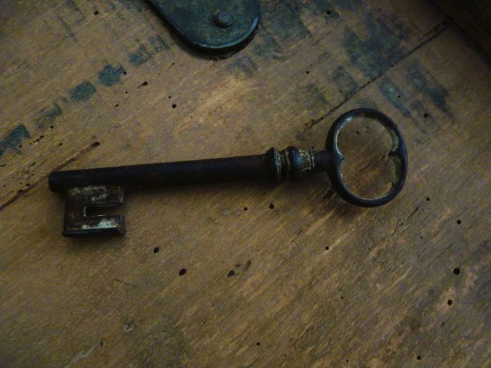 clé ancienne clef vintage authentique objet collection - photo numéro 2