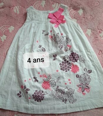 Robe Vertbaudet 4 ans