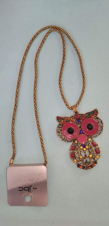 Collier hiboux jbc