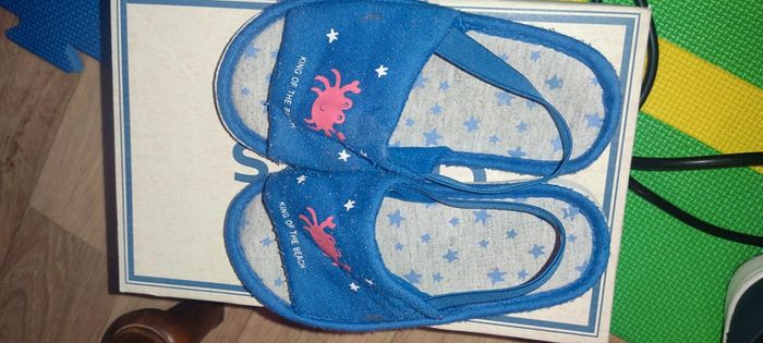 Chaussons 27 motif crabe