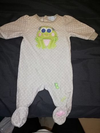 Pyjama 1 mois grenouille