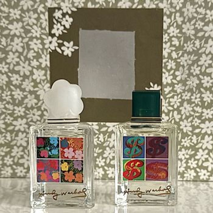 Lot de 2 miniatures de parfums Warhol