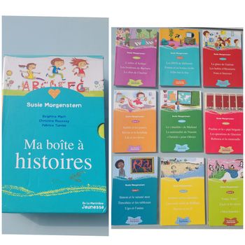 Coffret 9 livres Susie Morgenstern, Ma boîte à histoires