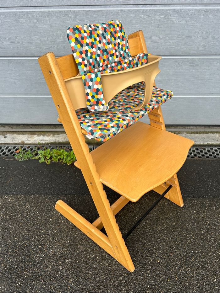 Chaise Tripp Trapp Stokke + Babyset