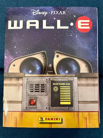 Album livre Panini complet stickers autocollants Disney Wall-e walle robot espace