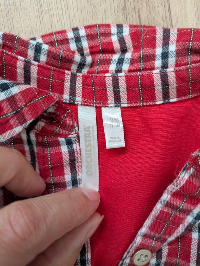 Lot 2 Robes Hivers 9 Mois 71cm - photo numéro 4