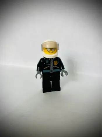 Minifigurine LEGO City cty0027 - Policier - Très bon état