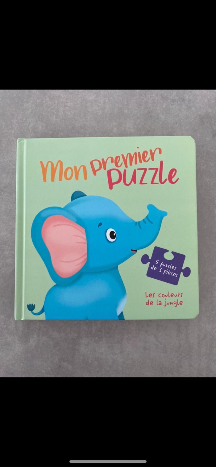 Mon premier livre puzzle animaux