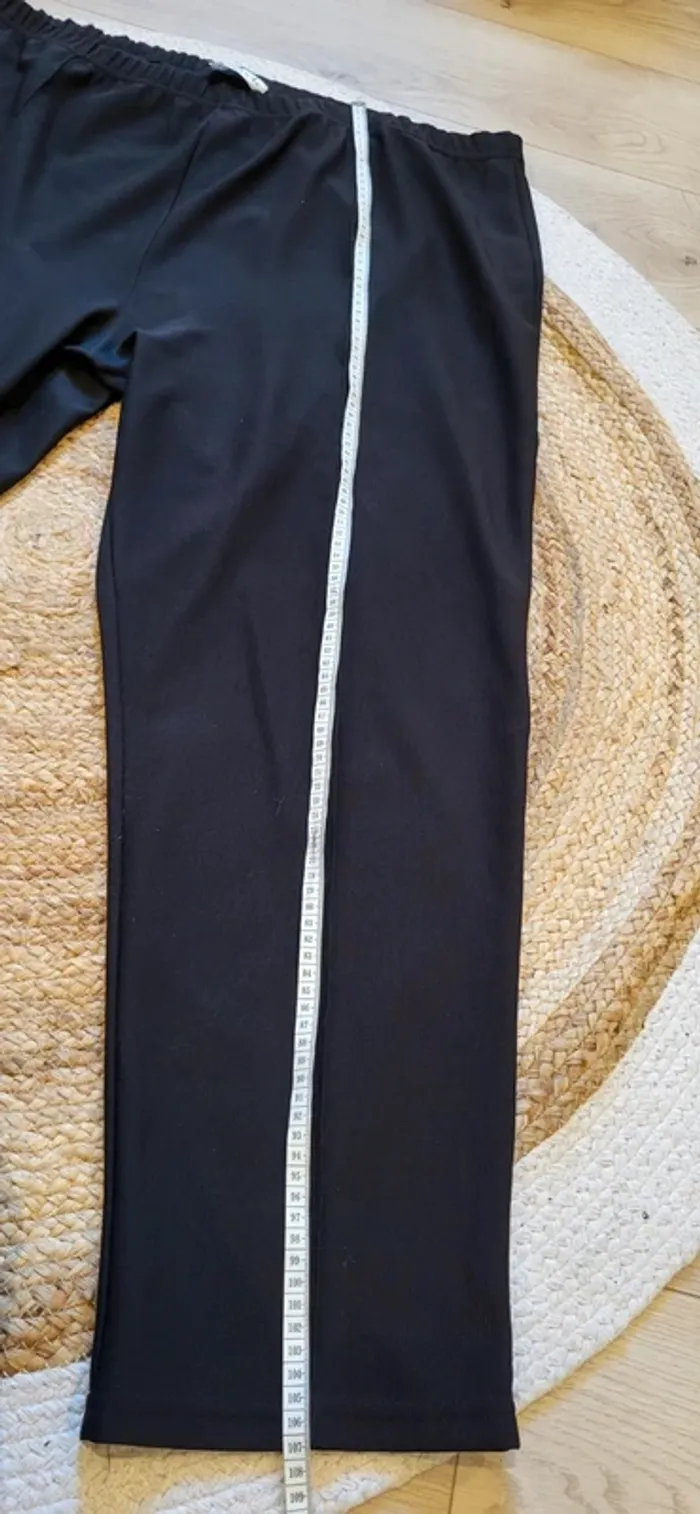 Pantalon noir élégant Afibel taille 54 - Très bon état - photo numéro 7