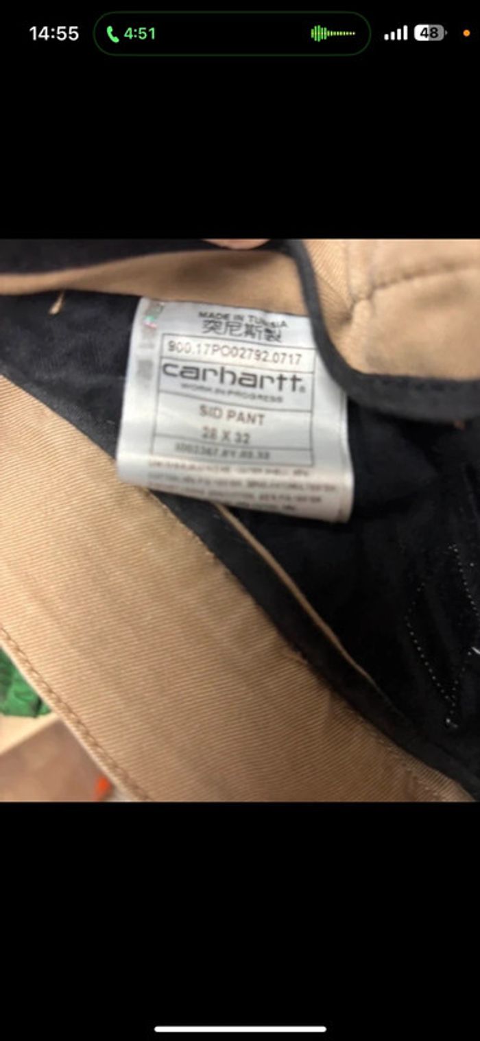 Pantalon carhartt femme coupe slim - photo numéro 11
