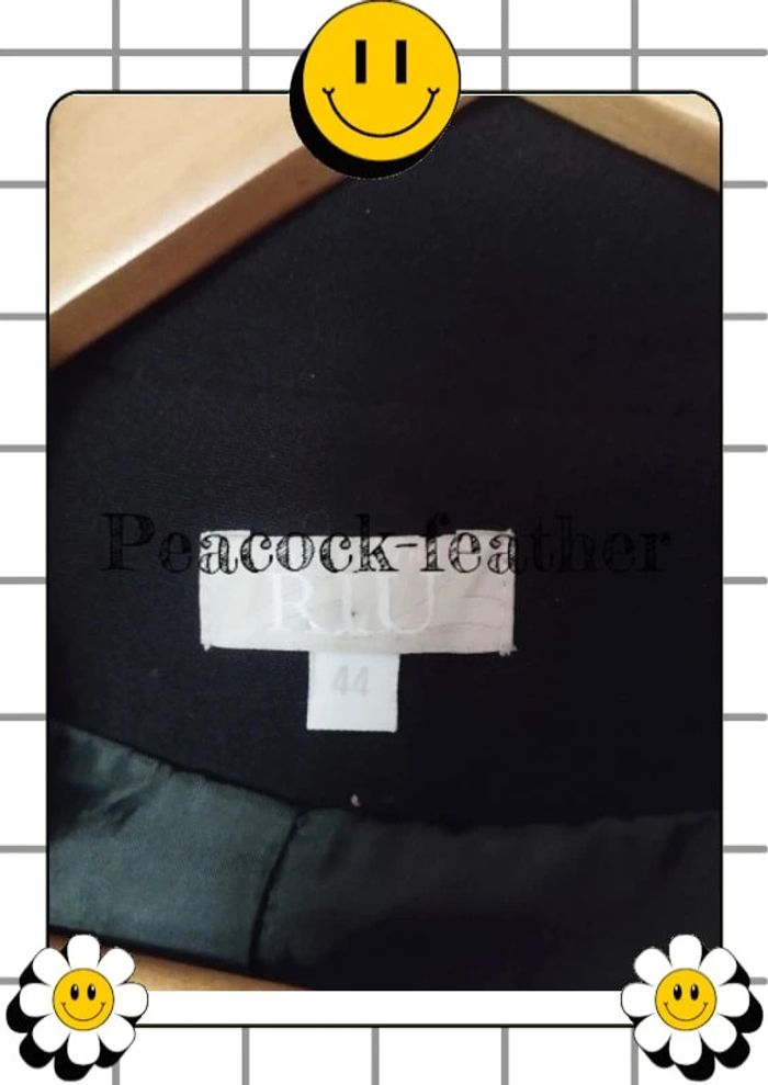 Veste noire jacqueline Riu 44 - photo numéro 2