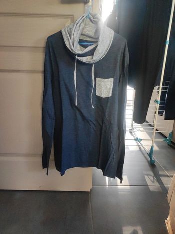 Pull fin avec col roulé