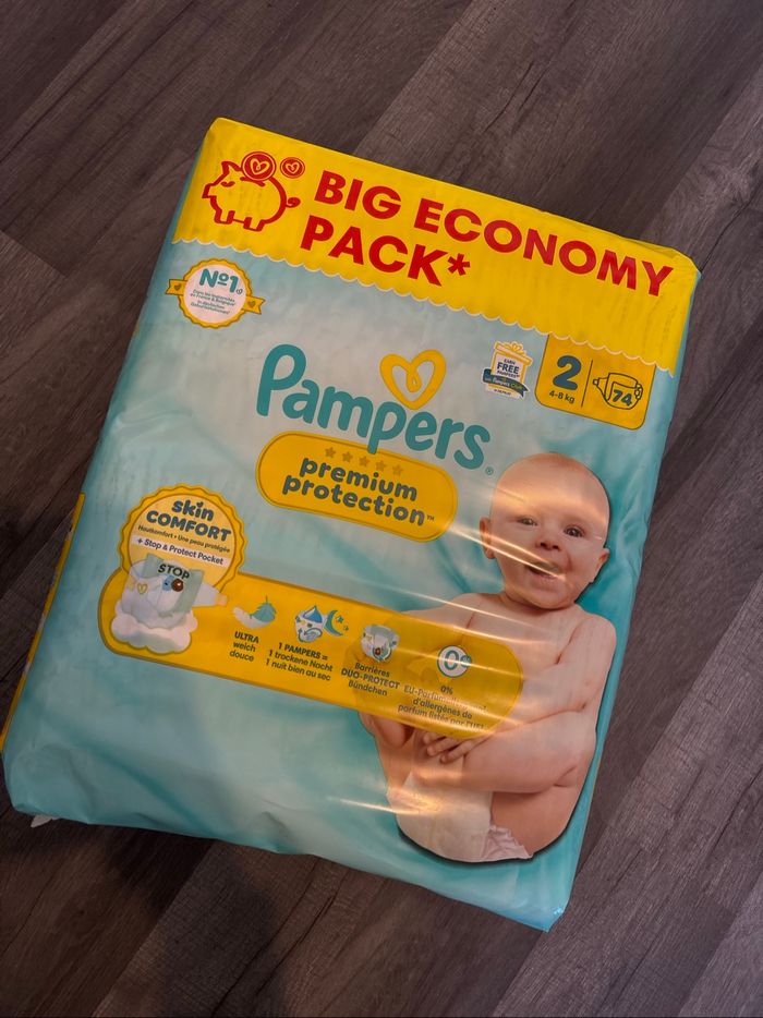 Couches Pampers prenium protection - photo numéro 2