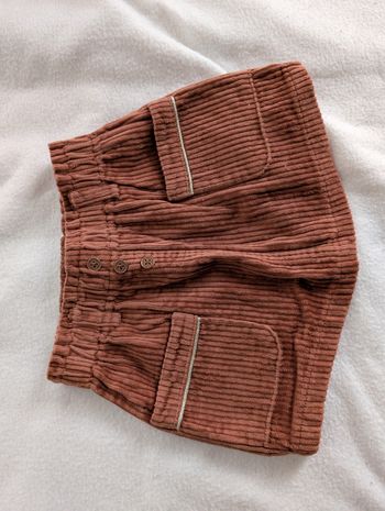 Jupe velours marron - 3A - Tape à l'oeil