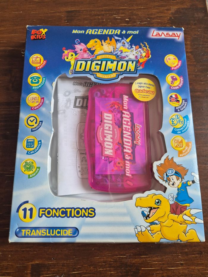 Digimon mon agenda à moi lansay