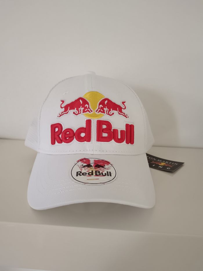 Casquette Red Bull 🪽 White - photo numéro 3