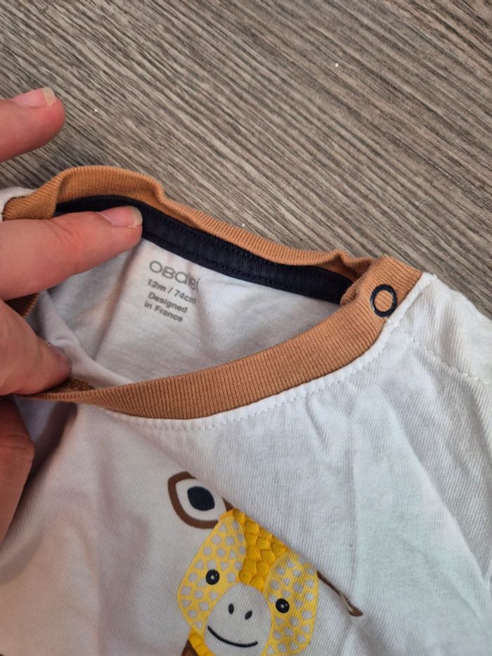 Lot de 2 t shirt Obaibi - photo numéro 5