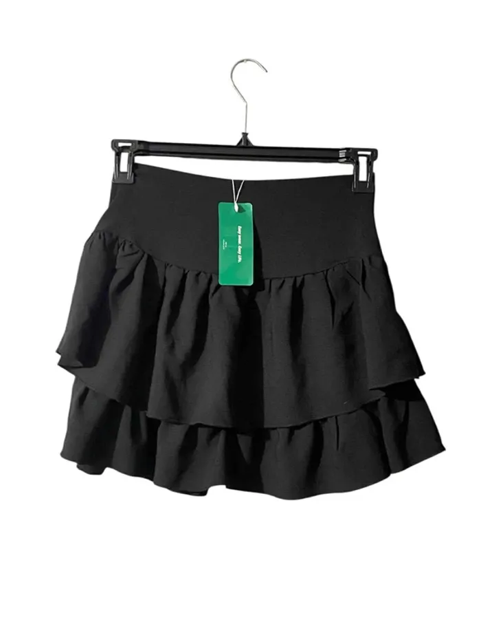 Jupe noir à volants - photo numéro 5
