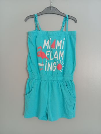 Combishort turquoise 3/4ans