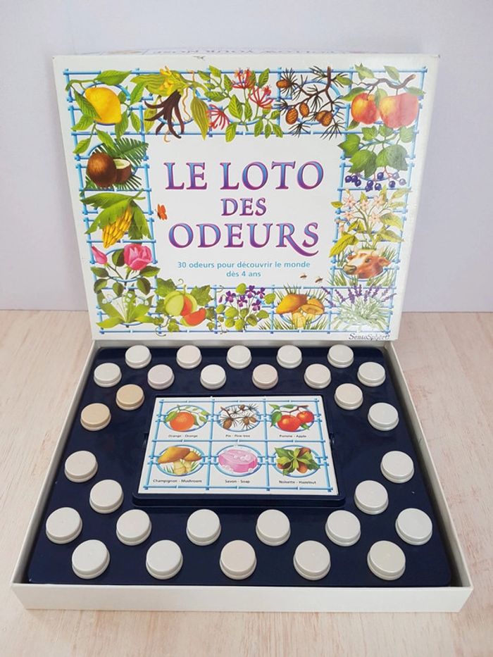 Bingo loto des odeurs, jeu des sens de Sentosphère - photo numéro 13