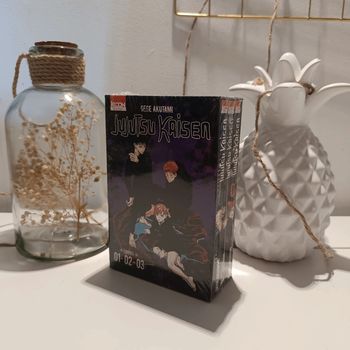 Manga jujutsu kaisen coffret starter 1 à 3
