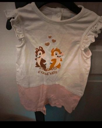 Barboteuse fille Disney 9 mois