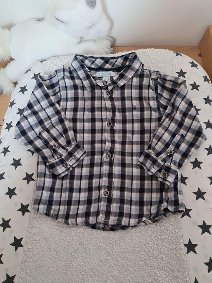 Chemise obaibi 12 mois