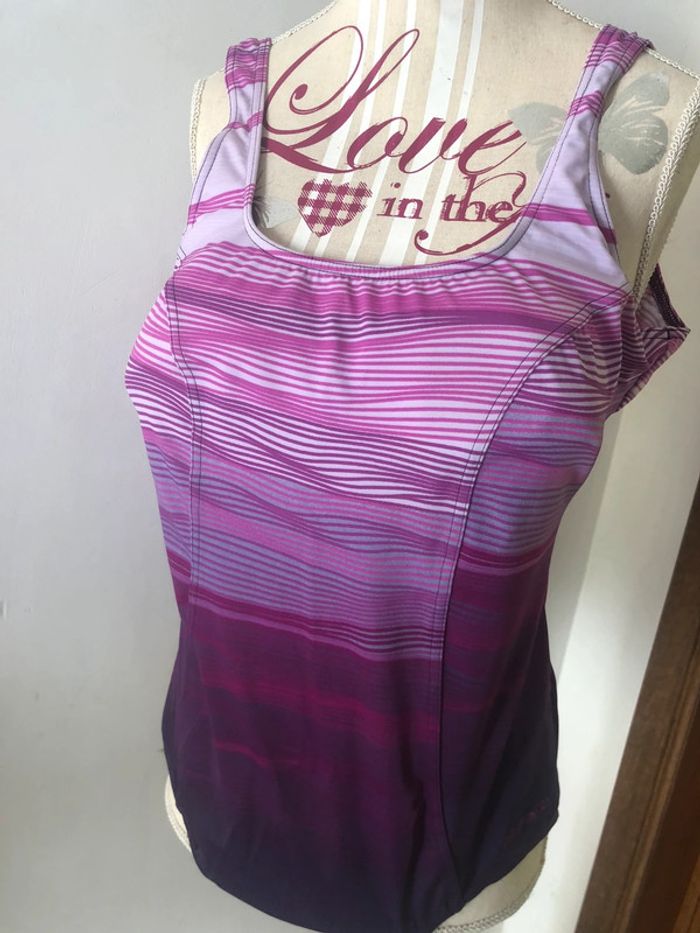 Maillot de bain ombre violet tribord taille 50 très bon état - photo numéro 7