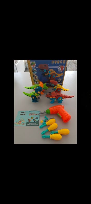 Jouet de construction - Dinosaures - 4 Packs 

