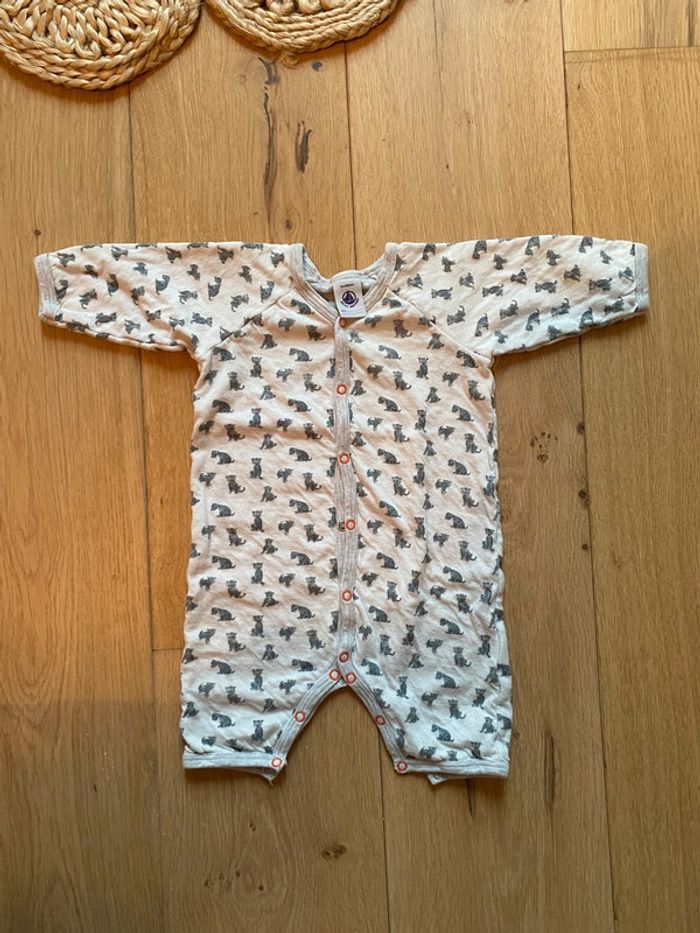 Lot de 4 pyjamas d’été en coton 3 mois - photo numéro 2