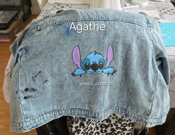 Veste personnalisé jean