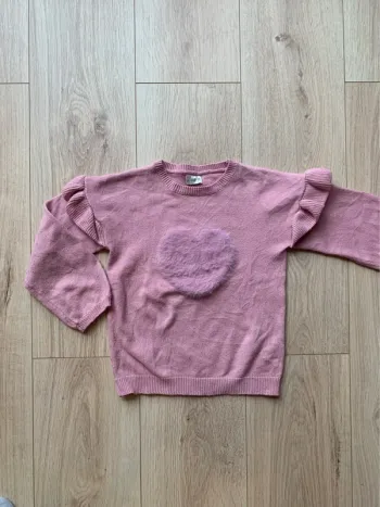 Pull motif cœur