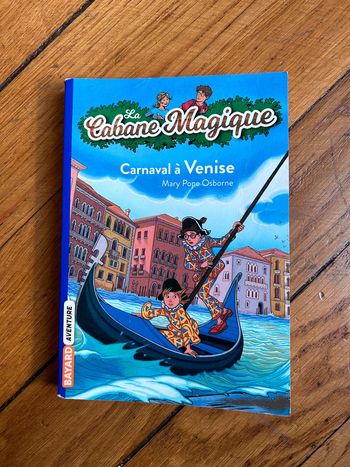 Livre la cabane magique carnaval à Venise Mary Pope Osborne