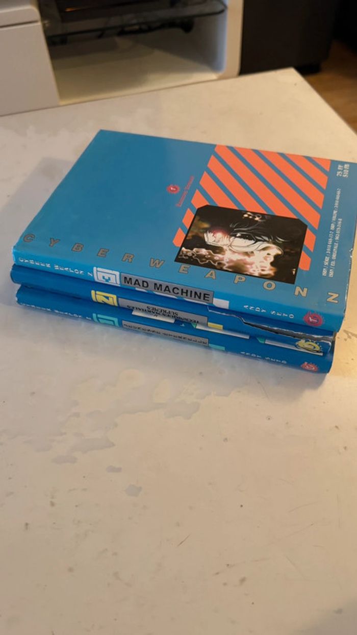 📚 Lot 3 Tomes – Cyber Weapon Z par Andy Seto – Éditions Tonkam - photo numéro 3