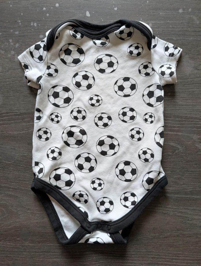 Body manches courtes football